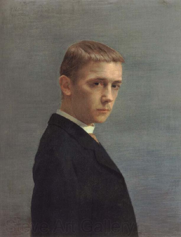 Felix Vallotton Self-Portrait at the Age of Twenty France oil painting art